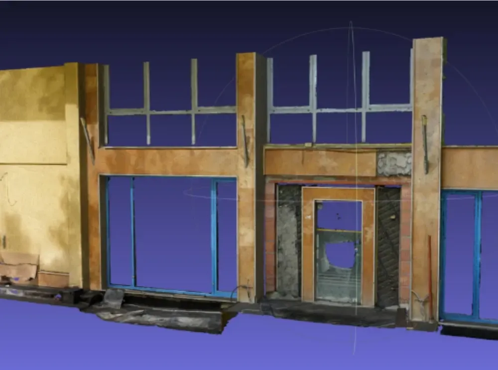 3D mesh модел