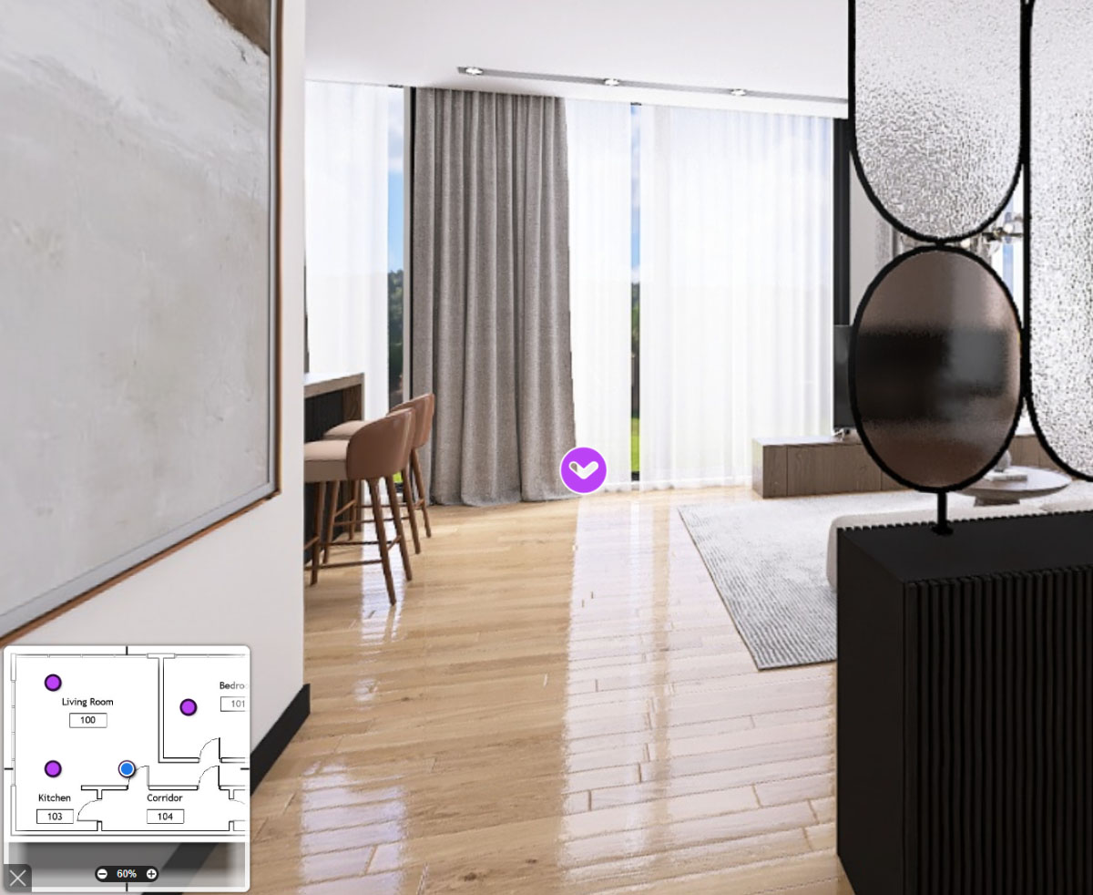 Платформа за 3D виртуални разходки