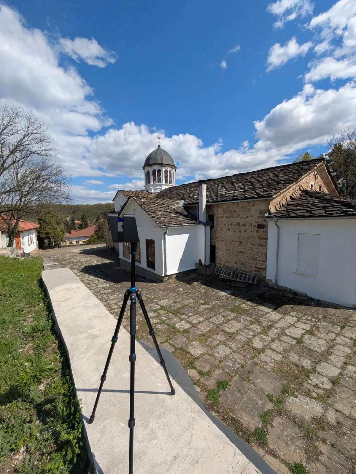 Laser scanning of the St. Paraskeva - Petka church in Troyan