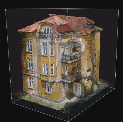 Създаване на 3D модел на архитектурен паметник
